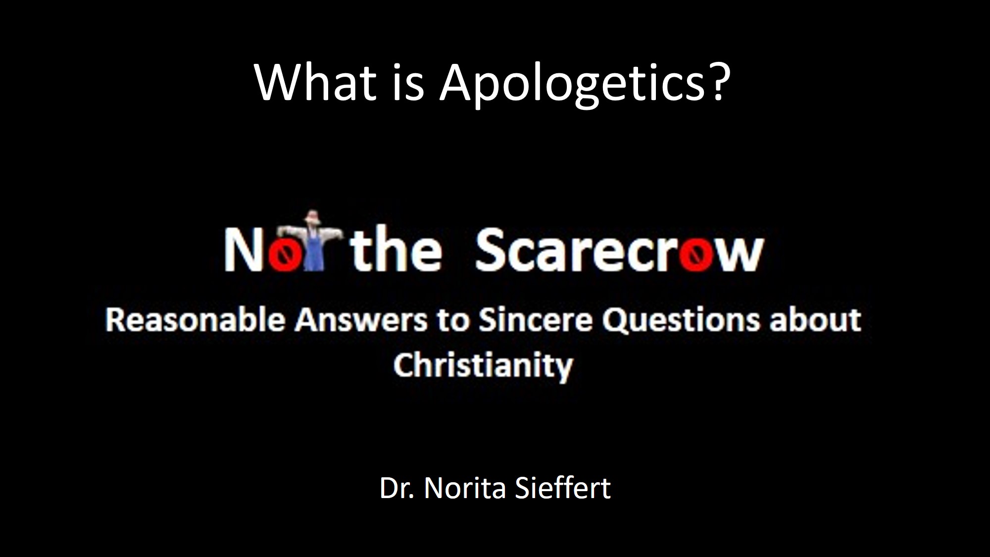 What is Apologetics